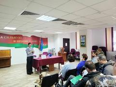 Встреча начальника производственного отдела ЖКХ № 2 Фрунзенского района г. Минска Мороз Т.А. с гражданами Фрунзенского района.