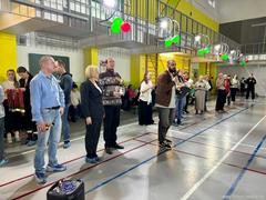 Сегодня на базе физкультурно-оздоровительного центра Фрунзенского района проведена городская спартакиада 